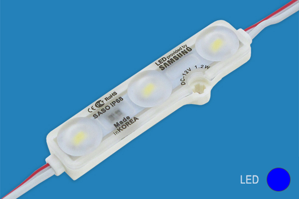Led Sonic Samsung 3 LEDs 1,2w 12v IP68 Blue
