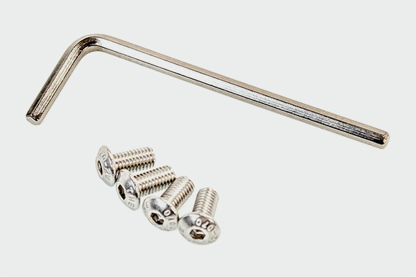 WetMaxx Squeegee - Application Kit Long (Screws + Allen Key)e